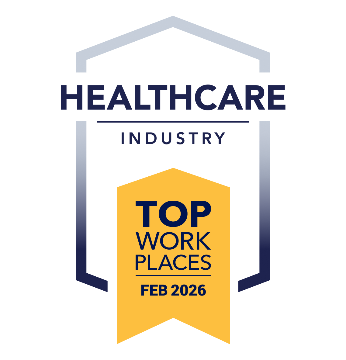 Healthcare Industry Top Work Places Feb 2026