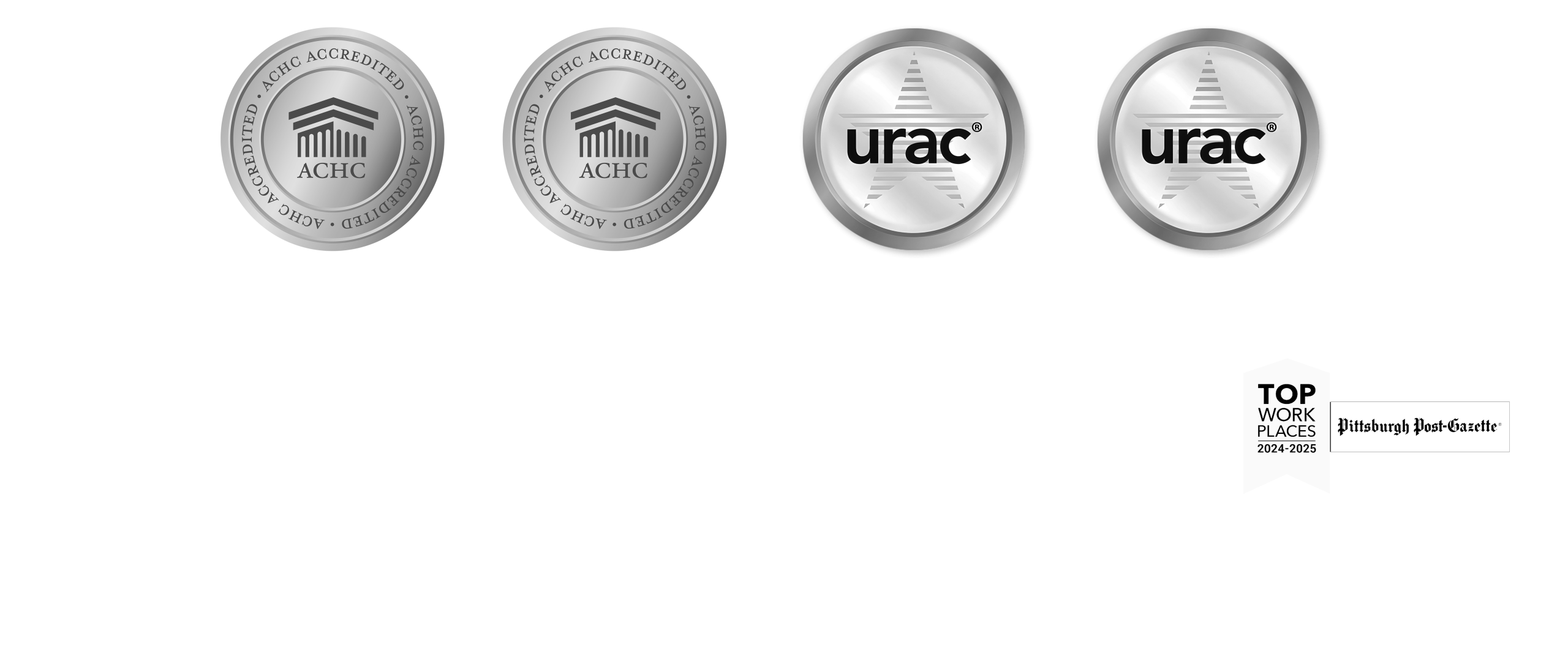 Collection of PANTHERx Awards and Recognition Logo.